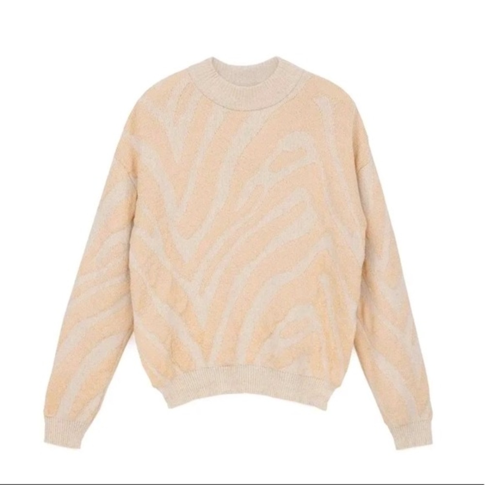 Nanushka Sosa Zebra Sweater, XS